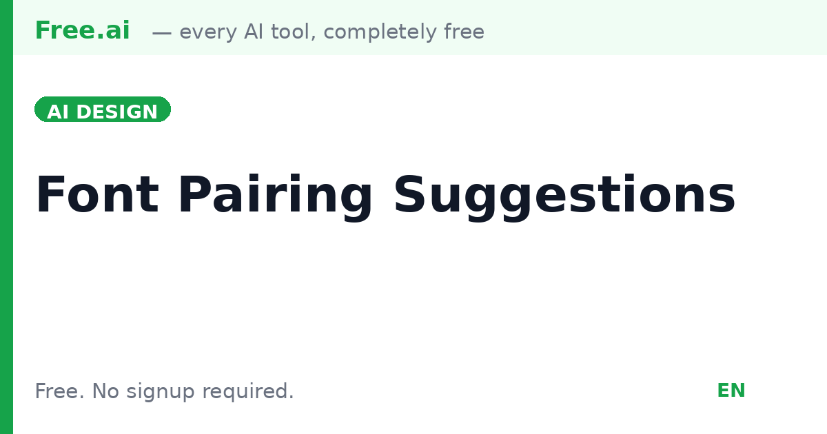 Vry KI-font Opparing ProgramName | Free.ai